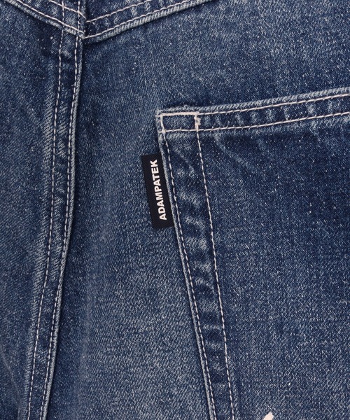 ADAM PATEK（アダムパテック）の「【ADAMPATEK/アダムパテック】washed riot nep selvedge denim 加工パンツ（デニムパンツ・メンズ・ブルー・2/1）」の14枚目の写真