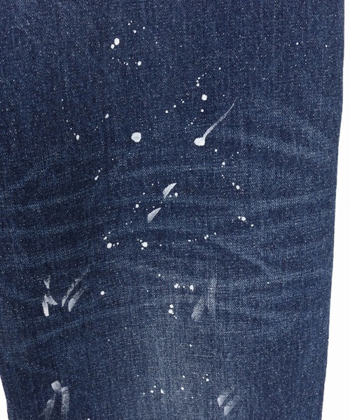 ADAM PATEK（アダムパテック）の「【ADAMPATEK/アダムパテック】washed riot nep selvedge denim 加工パンツ（デニムパンツ・メンズ・ブルー・2/1）」の15枚目の写真