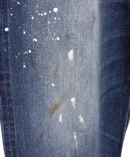 ADAM PATEK（アダムパテック）の「【ADAMPATEK/アダムパテック】washed riot nep selvedge denim 加工パンツ（デニムパンツ・メンズ・ブルー・2/1）」の16枚目の写真