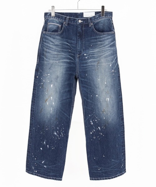 ADAM PATEK（アダムパテック）の「【ADAMPATEK/アダムパテック】washed riot nep selvedge denim 加工パンツ（デニムパンツ・メンズ・ブルー・2/1）」の5枚目の写真