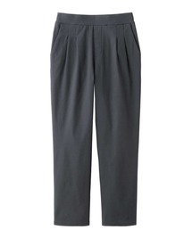 Tuche/トゥシェ テーパードパンツ レーヨン混微起毛 ストレッチ アンクル丈