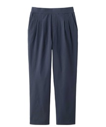 Tuche/トゥシェ テーパードパンツ レーヨン混微起毛 ストレッチ アンクル丈