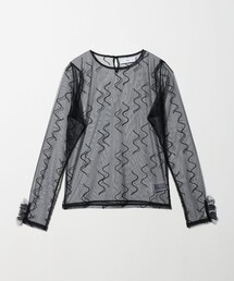 PoI（ポイ）の「＜PoI＞tulle naminami カットソー（Tシャツ/カットソー）」