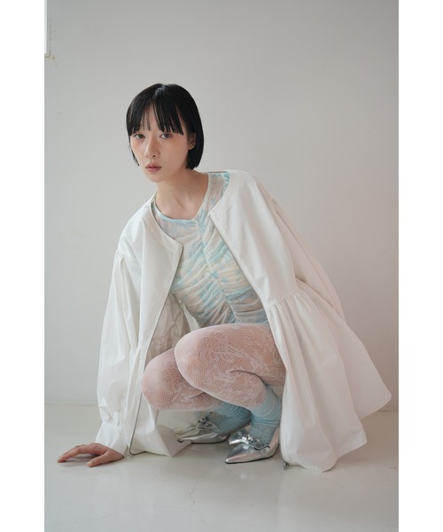 sismetry（シスメトリー）の「【SISMETRY】セーラードレスジャケット(MA)（ワンピース・レディース・ホワイト・FREE）」の9枚目の写真