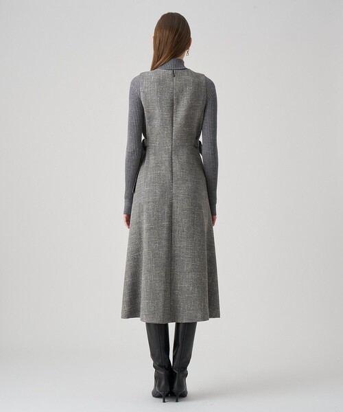 ANAYI ツイードジャンパーワンピース 34 ¥55,000→¥35,000 ウールライクツイードジャンパーワンピース|ANAYI OFFICIAL