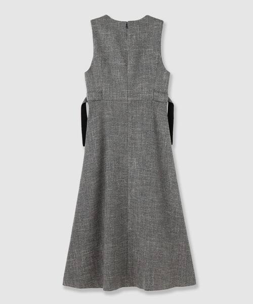 ウールライクツイードジャンパーワンピース（ワンピース）｜ANAYI