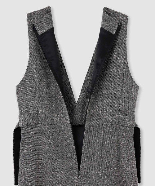 ANAYI ツイードジャンパーワンピース 34 ¥55,000→¥35,000 ANAYI