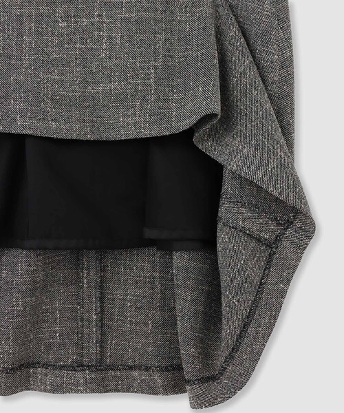 ウールライクツイードジャンパーワンピース（ワンピース）｜ANAYI