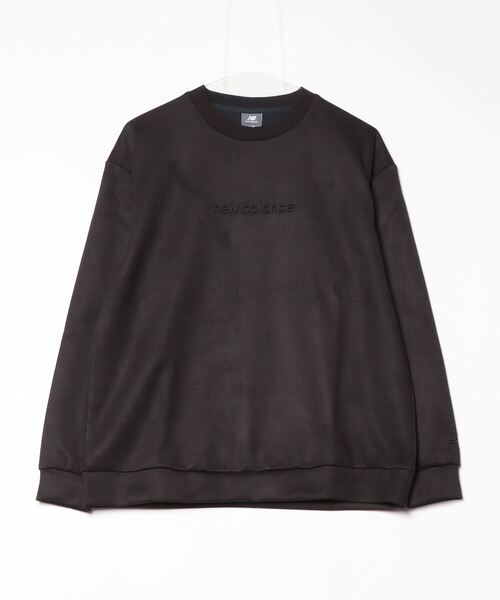 NEW BALANCE(ニューバランス)の「【別注】ニューバランス New Balance THE CITY ブラッシュドプルオーバー 限定コラボ(スウェット・メンズ・ブラック/アイボリー/ベージュ・LL/S/M/L)」の3枚目の写真