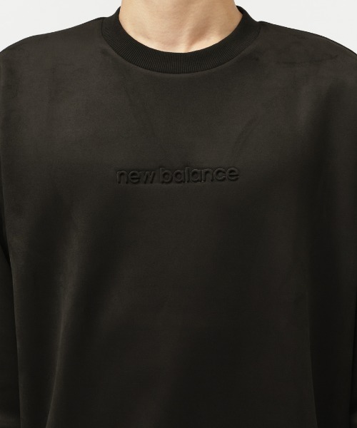 NEW BALANCE(ニューバランス)の「【別注】ニューバランス New Balance THE CITY ブラッシュドプルオーバー 限定コラボ(スウェット・メンズ・ブラック/アイボリー/ベージュ・LL/S/M/L)」の7枚目の写真