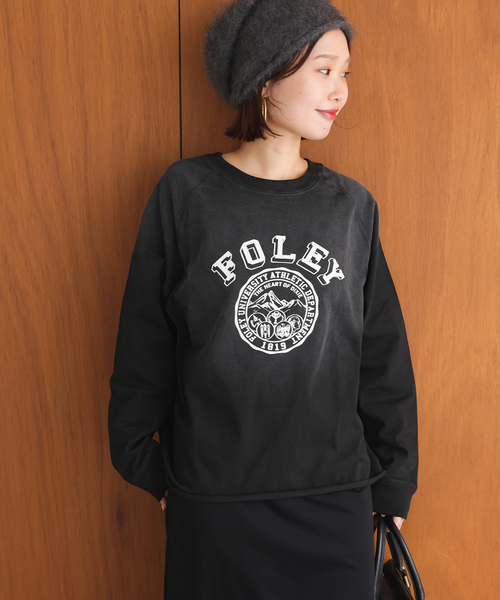SCREEN STARS(スクリーンスターズ)の「SCREEN STARS/スクリーンスターズ SLOBE別注 LOGOカットソー(Tシャツ/カットソー・レディース・ブラック/ベージュ/ピンク・FREE)」の9枚目の写真