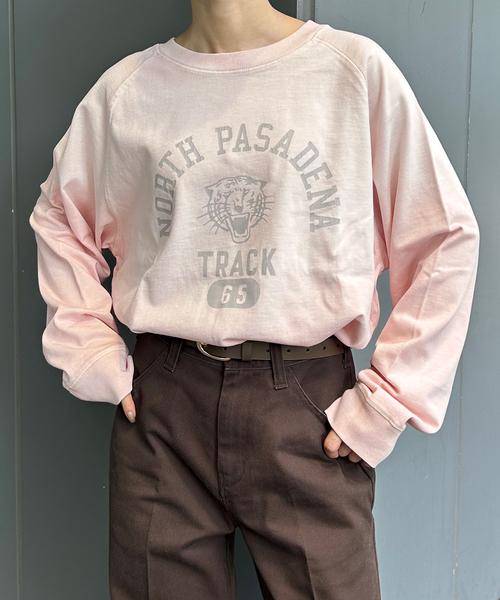 SCREEN STARS(スクリーンスターズ)の「SCREEN STARS/スクリーンスターズ SLOBE別注 LOGOカットソー(Tシャツ/カットソー・レディース・ブラック/ベージュ/ピンク・FREE)」の15枚目の写真