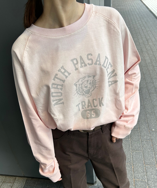 SCREEN STARS(スクリーンスターズ)の「SCREEN STARS/スクリーンスターズ SLOBE別注 LOGOカットソー(Tシャツ/カットソー・レディース・ブラック/ベージュ/ピンク・FREE)」の16枚目の写真