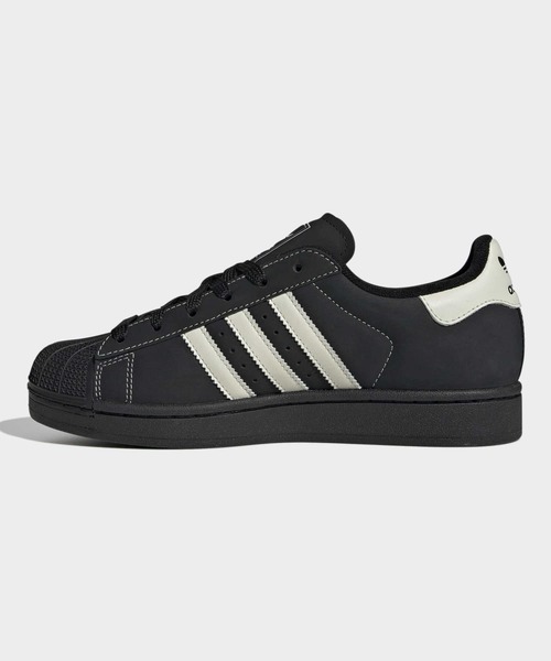 adidas(アディダス)の「スーパースター シューズ/ SUPERSTAR SHOES / アディダスオリジナルス adidas Originals(スニーカー・レディース・ブラック・24.5cm/24.0cm/23.5cm/23.0cm/22.5cm/27.5cm/27.0cm/26.5cm/26.0cm/25.5cm/25.0cm/22.0cm/28.0cm)」の10枚目の写真