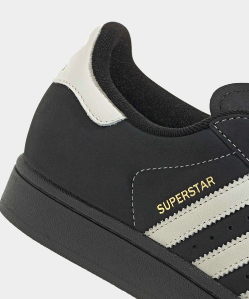 adidas(アディダス)の「スーパースター シューズ/ SUPERSTAR SHOES / アディダスオリジナルス adidas Originals(スニーカー・レディース・ブラック・24.5cm/24.0cm/23.5cm/23.0cm/22.5cm/27.5cm/27.0cm/26.5cm/26.0cm/25.5cm/25.0cm/22.0cm/28.0cm)」の2枚目の写真