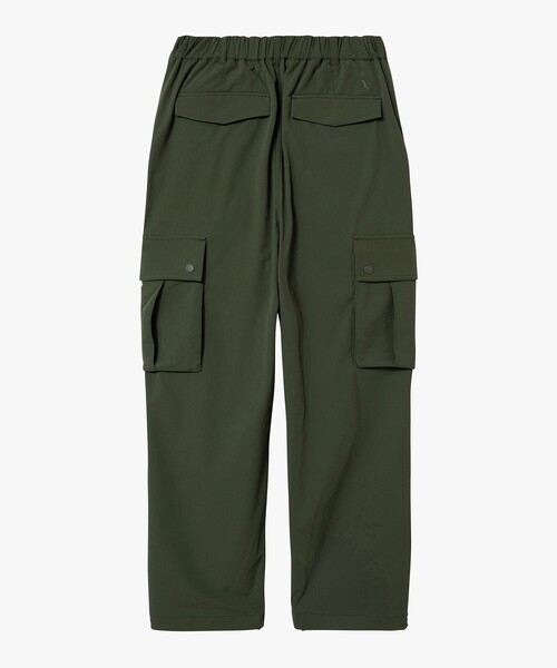 AIGLE（エーグル）の「撥水 ストレッチナイロンカーゴパンツ（カーゴパンツ・レディース・ベージュ/モスグリーン・38/36）」の13枚目の写真