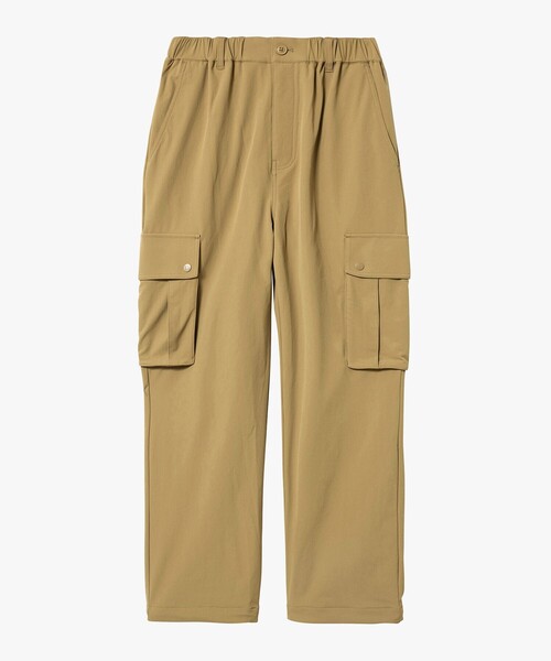 AIGLE（エーグル）の「撥水 ストレッチナイロンカーゴパンツ（カーゴパンツ・レディース・ベージュ/モスグリーン・38/36）」の22枚目の写真
