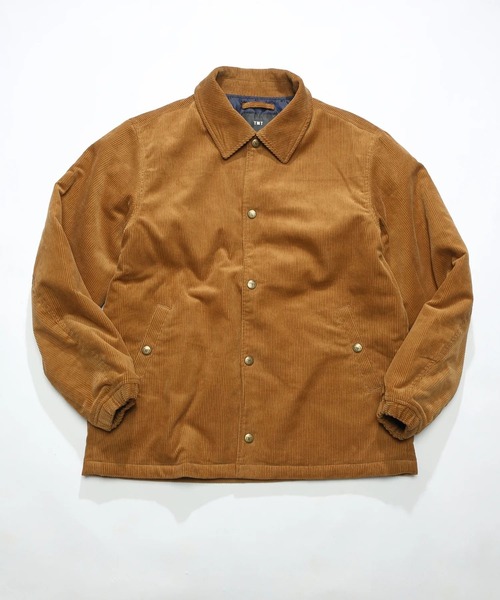 TMT（ティーエムティー）の「CORDUROY COACH JACKET（ブルゾン・メンズ・ブラウン/ターコイズブルー/ピンク・X-LARGE/LARGE/MEDIUM）」の2枚目の写真