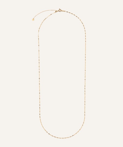 va vendome aoyama（ヴイエーヴァンドームアオヤマ）の「K10YG ゴールド チェーンネックレス・60cm（ネックレス・レディース・イエローゴールド・60cm）」の3枚目の写真