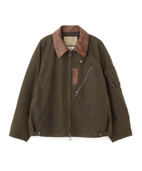 AVIREX（アヴィレックス）の「MILITARY FABRIC K-2 CUSTOMS / ミリタリー ファブリック K-2 カスタムズ / AVIREX / アヴィレックス（ブルゾン・メンズ・カーキ/オリーブ・MEDIUM/LARGE/X-LARGE）」の2枚目の写真