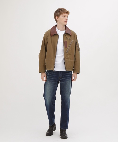 AVIREX（アヴィレックス）の「MILITARY FABRIC K-2 CUSTOMS / ミリタリー ファブリック K-2 カスタムズ / AVIREX / アヴィレックス（ブルゾン・メンズ・カーキ/オリーブ・MEDIUM/LARGE/X-LARGE）」の9枚目の写真