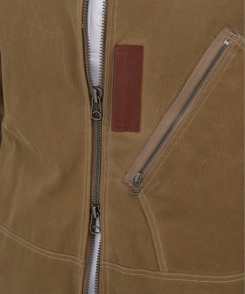 AVIREX（アヴィレックス）の「MILITARY FABRIC K-2 CUSTOMS / ミリタリー ファブリック K-2 カスタムズ / AVIREX / アヴィレックス（ブルゾン・メンズ・カーキ/オリーブ・MEDIUM/LARGE/X-LARGE）」の13枚目の写真