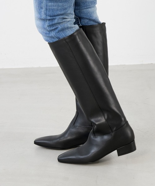 FABIO RUSCONI（ファビオルスコーニ）の「【FABIO RUSCONI】ロングブーツ-SIMONETTA ROSSI（ブーツ・レディース・ブラック・36/37）」の13枚目の写真