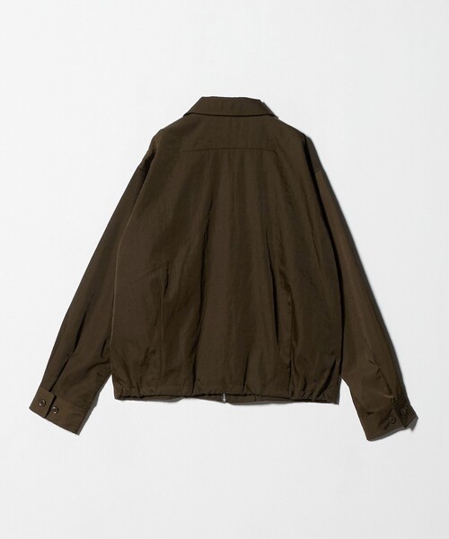 ASTRAET(アストラット)の「<ASTRAET>ナイロン スソドローコード ジップブルゾン(シャツ/ブラウス・レディース・ブラック/ダークブラウン・FREE)」の12枚目の写真