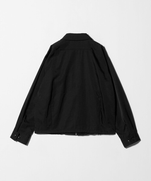 ASTRAET(アストラット)の「<ASTRAET>ナイロン スソドローコード ジップブルゾン(シャツ/ブラウス・レディース・ブラック/ダークブラウン・FREE)」の8枚目の写真