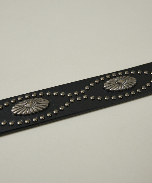 ABAHOUSE（アバハウス）の「【ウエスタン コンチョ スタッズ ベルト】Concho Studded Belt /ヴィンテージライク/ユニセックス（ベルト・メンズ・キャメル/ダークブラウン/ブラック・フリー）」の7枚目の写真