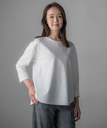 la.f…（ラエフ）の「パーフェクトベアスムースカットソー≪洗濯機で洗える≫（Tシャツ/カットソー・レディース）」