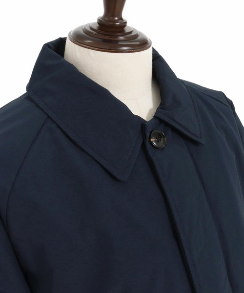 CAMBIO（カンビオ）の「mj11211-ロクヨンクロス中綿ステンカラーコート(CAM-7354)（ステンカラーコート・メンズ・ネイビー系/ブラック・M/L）」の15枚目の写真