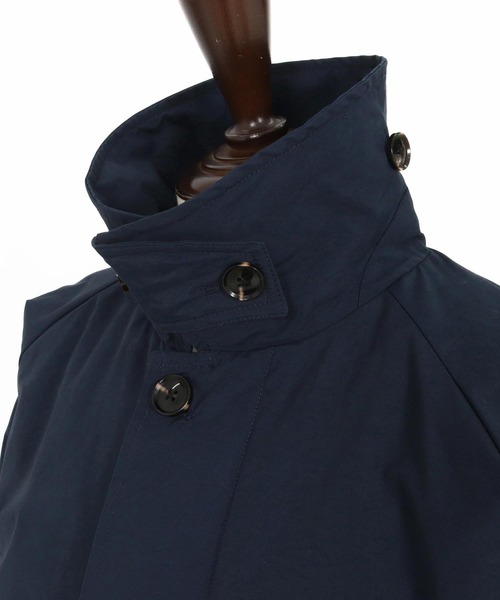 CAMBIO（カンビオ）の「mj11211-ロクヨンクロス中綿ステンカラーコート(CAM-7354)（ステンカラーコート・メンズ・ネイビー系/ブラック・M/L）」の20枚目の写真