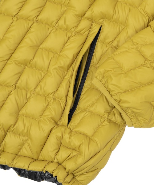 HUF（ハフ）の「HUF X TAION CASCADE PACKABLE DOWN JACKET（ブルゾン・メンズ・パープル系その他/イエロー系その他/ブラック/ストーン・S/XXL/XL/L/M）」の14枚目の写真