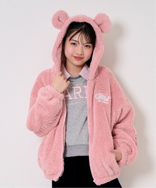 クマ耳ブルゾン（ブルゾン）｜by LOVEiT（バイラビット）の