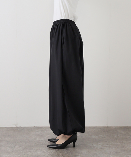 BASERANGE(ベースレンジ)の「BASERANGE SIMMON PANTS PASI-PO-WI25:パンツ(その他パンツ・レディース・ブラック・SMALL)」の4枚目の写真