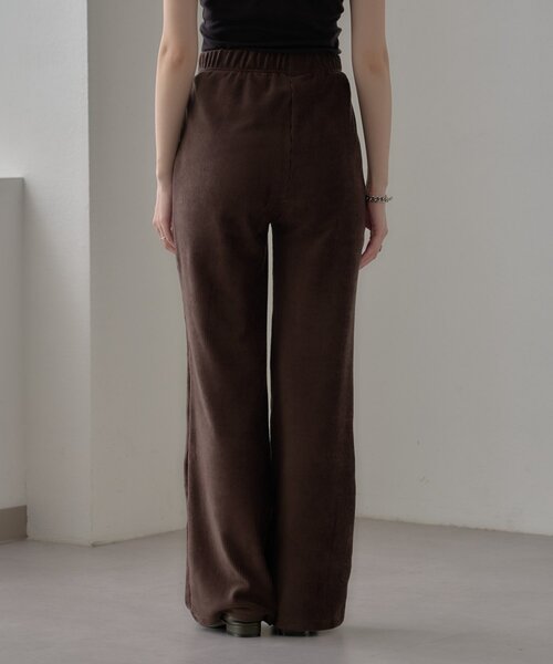 WILLOW(ウィロー)の「【willow】ストレッチコーデュロイパンツ(その他パンツ・レディース・ブラウン/オフホワイト・MEDIUM/SMALL)」の17枚目の写真
