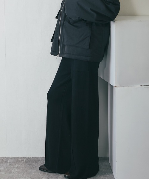 ANOTHER S（アナザーエス）の「ニットパンツ（その他パンツ・レディース・ベージュ/グレー/ブラック・FREE）」の12枚目の写真