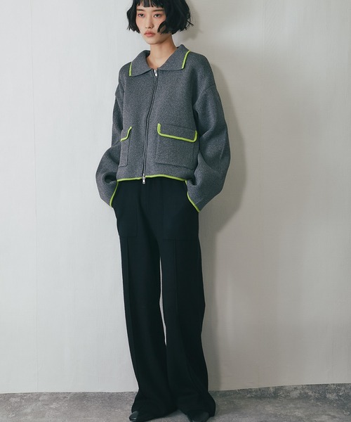 ANOTHER S（アナザーエス）の「ニットパンツ（その他パンツ・レディース・ベージュ/グレー/ブラック・FREE）」の9枚目の写真
