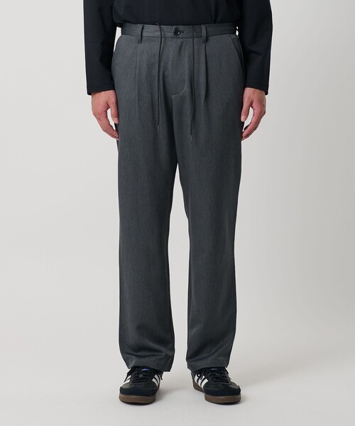 A DAY IN THE LIFE UNITED ARROWS(アデイインザライフユナイテッドアローズ)の「フレキシブルファイバー ツイル 1プリーツ イージーパンツ<A DAY IN THE LIFE>(スラックス・メンズ・モカ/ダークグレー/ブラック・L/M/S)」の6枚目の写真