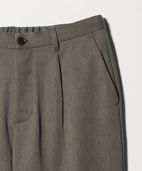 A DAY IN THE LIFE UNITED ARROWS(アデイインザライフユナイテッドアローズ)の「フレキシブルファイバー ツイル 1プリーツ イージーパンツ<A DAY IN THE LIFE>(スラックス・メンズ・モカ/ダークグレー/ブラック・L/M/S)」の10枚目の写真