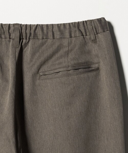A DAY IN THE LIFE UNITED ARROWS(アデイインザライフユナイテッドアローズ)の「フレキシブルファイバー ツイル 1プリーツ イージーパンツ<A DAY IN THE LIFE>(スラックス・メンズ・モカ/ダークグレー/ブラック・L/M/S)」の12枚目の写真