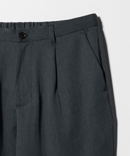 A DAY IN THE LIFE UNITED ARROWS(アデイインザライフユナイテッドアローズ)の「フレキシブルファイバー ツイル 1プリーツ イージーパンツ<A DAY IN THE LIFE>(スラックス・メンズ・モカ/ダークグレー/ブラック・L/M/S)」の22枚目の写真