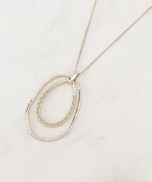 grove | ダブルオーバルビッグリングネックレス(ネックレス)