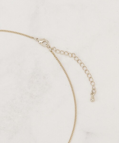 grove（グローブ）の「ダブルオーバルビッグリングネックレス（ネックレス・レディース・ゴールド/シルバー・00）」の5枚目の写真