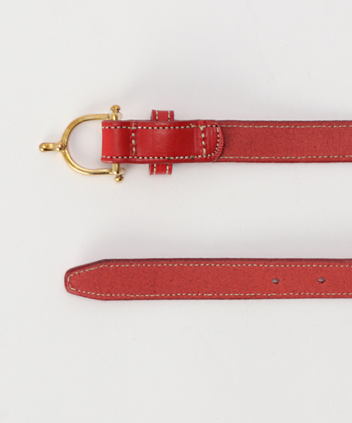 plage(プラージュ)の「TORY LEATHER / トリーレザー 3/4 INCH SPUR ベルト(ベルト・レディース・ブラック/レッド・FREE)」の4枚目の写真