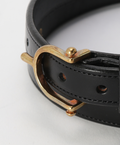 plage(プラージュ)の「TORY LEATHER / トリーレザー 3/4 INCH SPUR ベルト(ベルト・レディース・ブラック/レッド・FREE)」の6枚目の写真