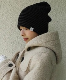 UGLY SHADOW（アグリーシャドウ）の「【Uglyshadow】STRIPED LONG BEANIE / 【アグリーシャドウ】ストライプロングニット帽（ニットキャップ/ビーニー）」