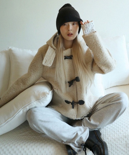 Uglyshadow】STRIPED LONG BEANIE / 【アグリーシャドウ】ストライプ