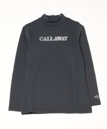 Callaway（キャロウェイ）の「キャロウェイ  裏起毛ダブルニット長袖モックネックシャツ（シャツ/ブラウス）」